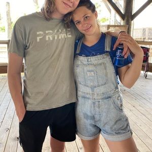 Levi’s Vintage Shortalls light wash Size medium